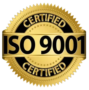 Selo de certificação ISO 9001